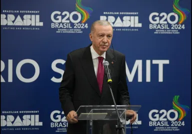 CUMHURBAŞKANI ERDOĞAN: İSRAİL YARDIMLARI ENGELLEYEREK SUÇ İŞLİYOR...