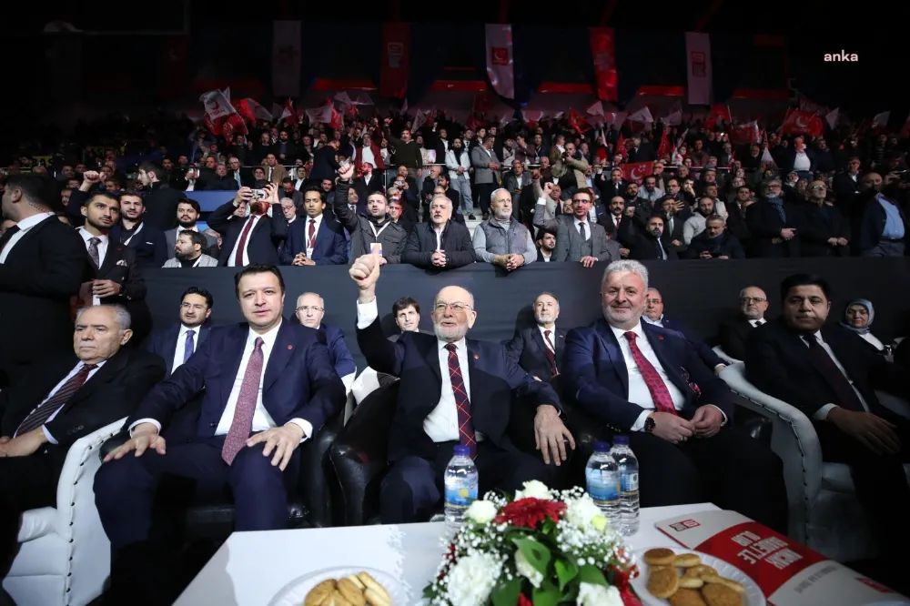 SAADET PARTİSİ 9. OLAĞAN KONGRESİ BAŞLADI...