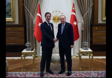 Cumhurbaşkanı Erdoğan, NATO Genel Sekreteri Rutte’yi Kabul Etti.