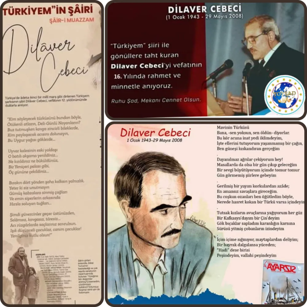 TOYŞAD VEFATININ YILDÖNÜMÜNDE DİLAVER CEBECİ