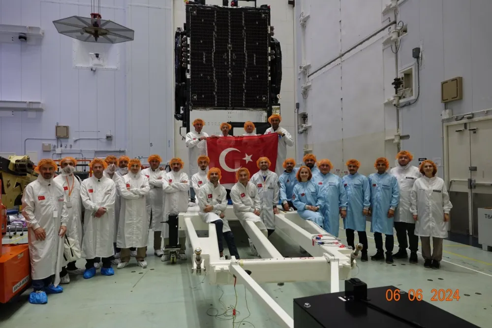 GURUR PROJEMİZ TÜRKSAT 6A AMERİKA’DA