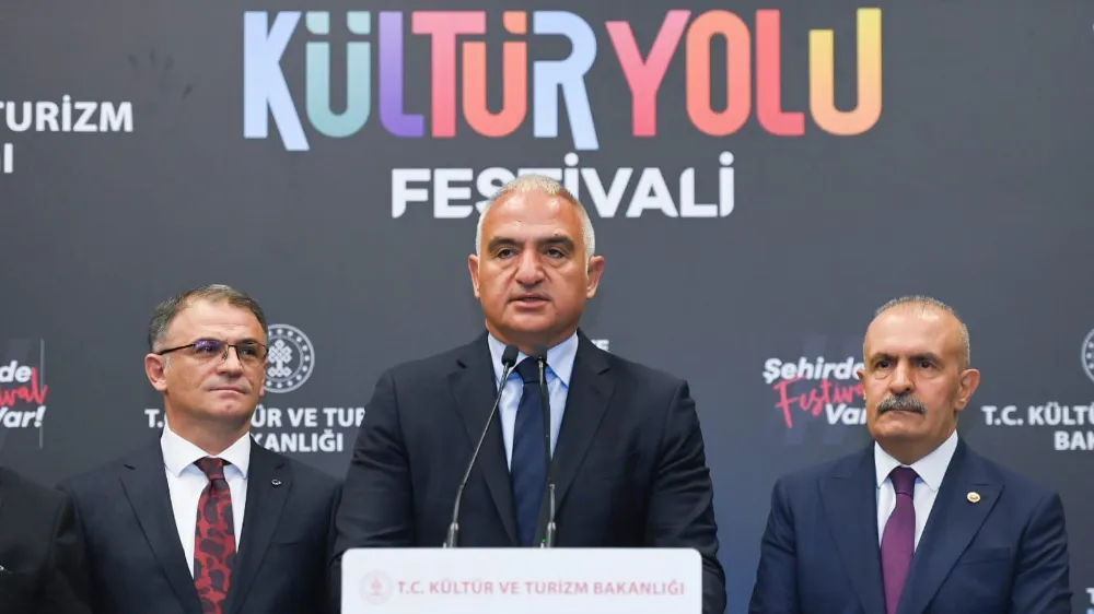 KÜLTÜR VE TURİZM BAKANI MEHMET ERSOY, VAN KÜLTÜR YOLU FESTİVALİ