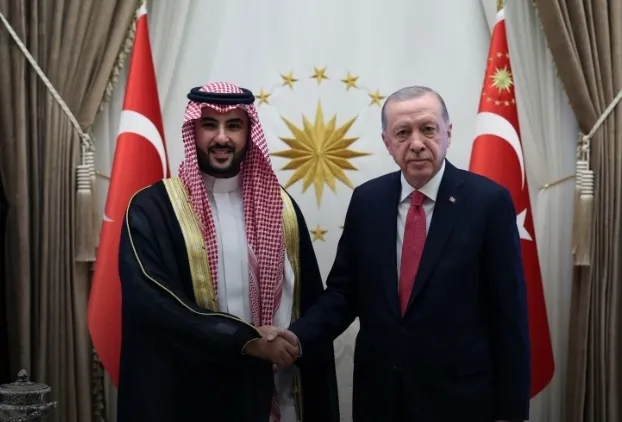 Cumhurbaşkanı Erdoğan, Suudi Arabistan Savunma Bakanı Selman’ı kabul etti