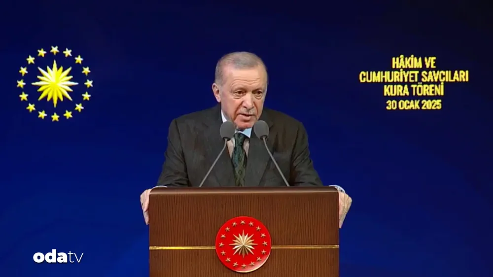 CUMHURBAŞKANI ERDOĞAN: BİZ HUKUKU KANUNUN ÜSTÜNDE GÖREN BİR MİLLETİZ