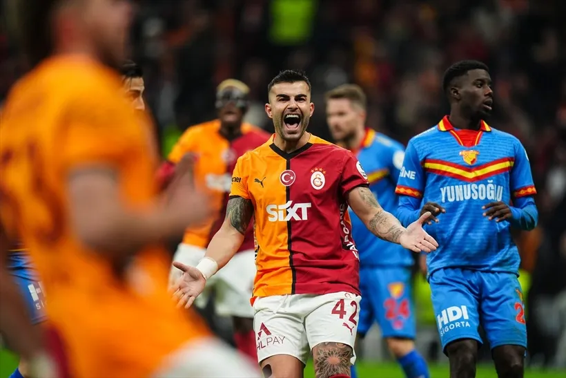 GALATASARAY BIRAKTIĞI YERDEN DEVAM EDİYOR