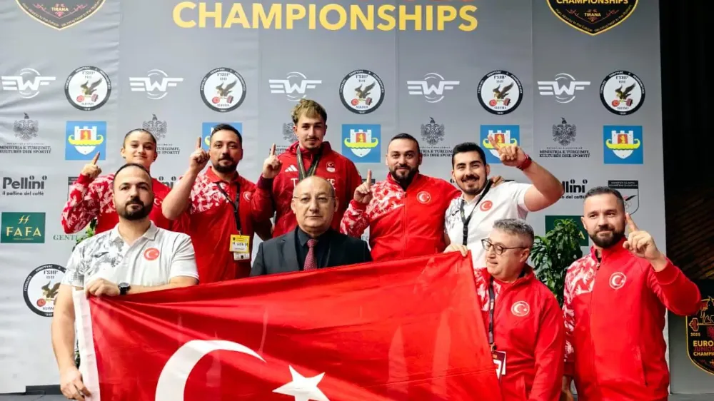 MİLLİ HALTERCİ YUSUF FEHMİ GENÇ AVRUPA ŞAMPİYONU
