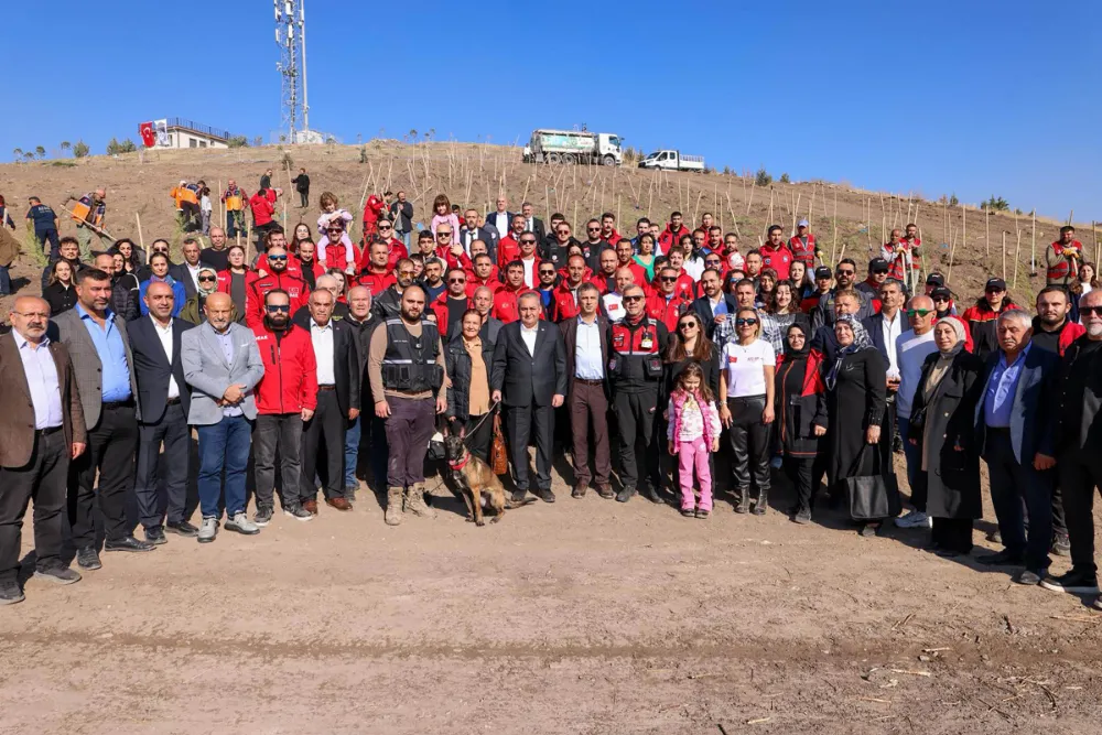 MİLLİ AĞAÇLANDIRMA GÜNÜ’NDE KEÇİÖREN’DE FİDANLAR TOPRAKLA BULUŞTU