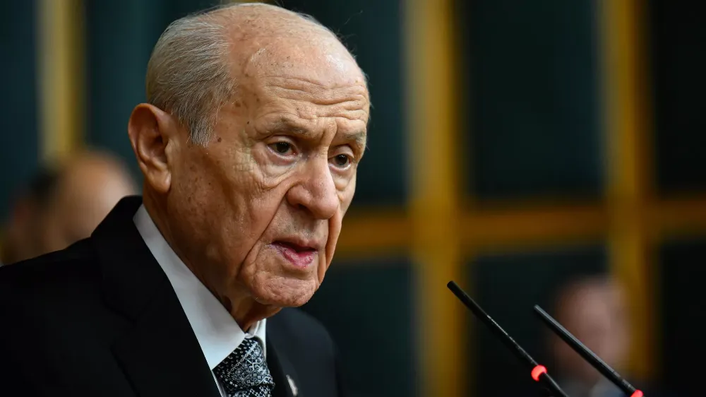 MHP LİDERİ BAHÇELİ