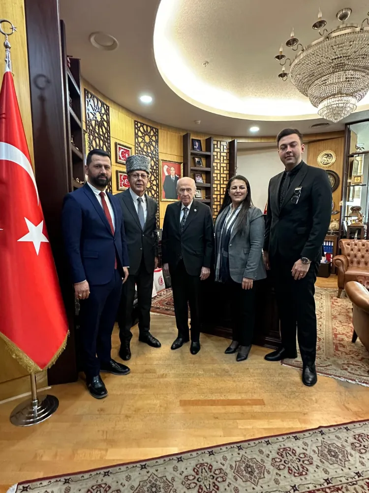 MHP LİDERİ BAHÇELİ 