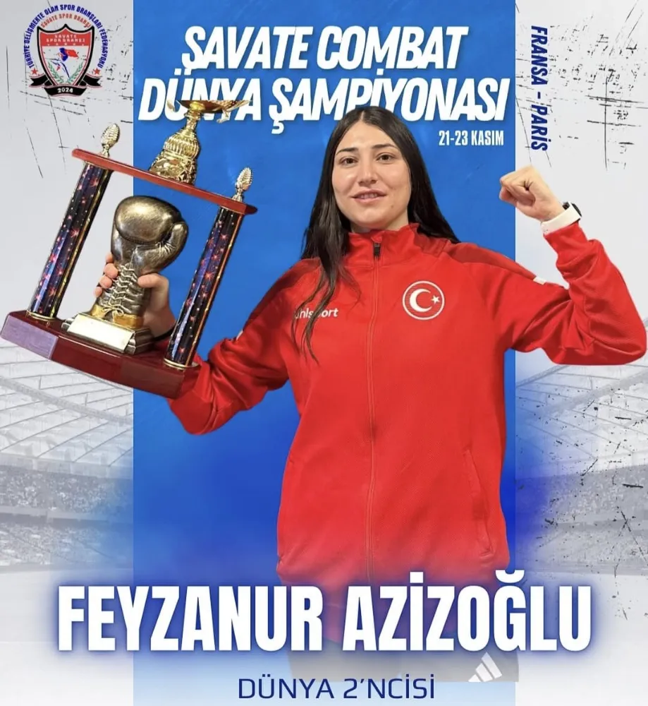 MİLLİ SPORCU FEYZANUR AZİZOĞLU