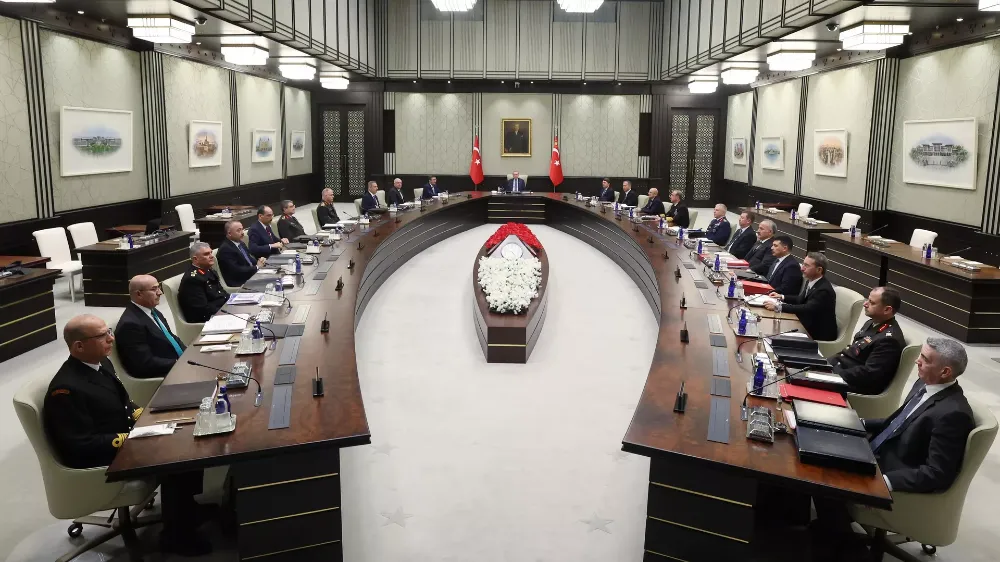 MİLLİ GÜVENLİK KURULU BİLDİRİSİ TOPLANTI SONRASI YAYIMLANDI