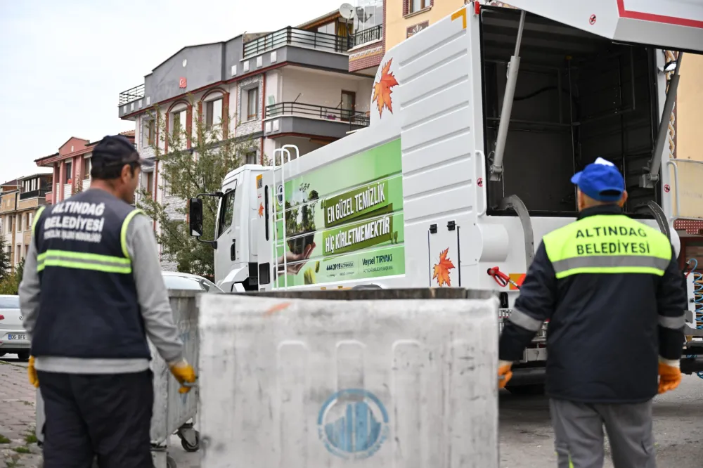 ÇÖP KONTEYNERLERİ MİS GİBİ