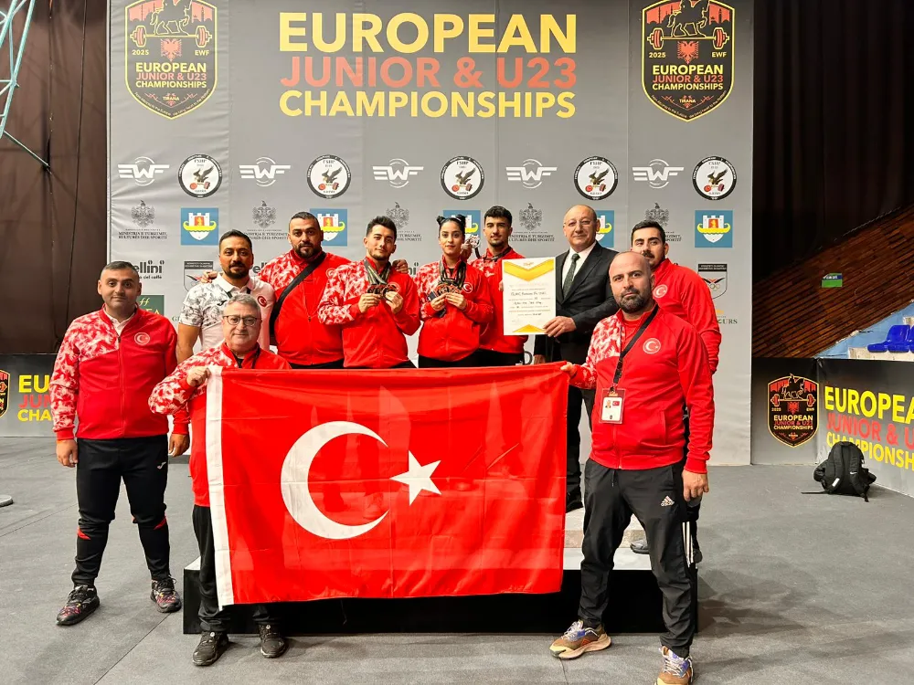  MİLLİ HALTERCİLERİMİZDEN ARNAVUTLUK