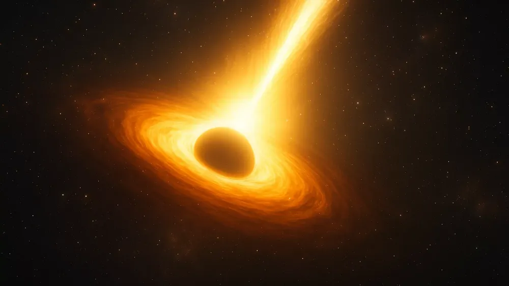 ON TRİLYON GÜNEŞİN IŞIĞINI SAÇAN KARA DELİK GÖZLEMLENDİ
