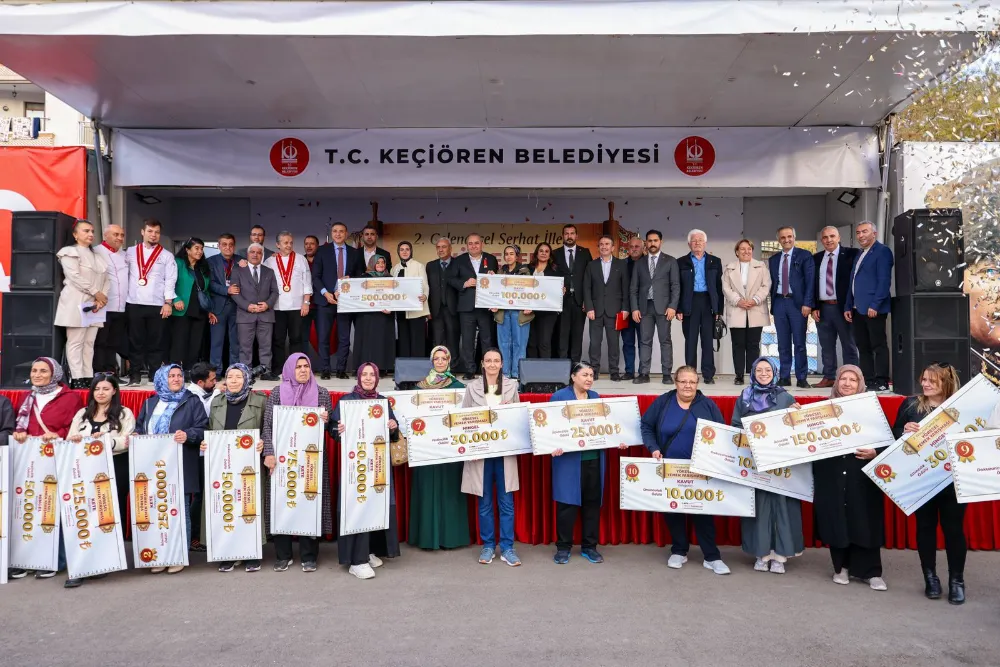 KEÇİÖREN’DE YÖRESEL LEZZETLER FİNAL HEYECANI YAŞANDI