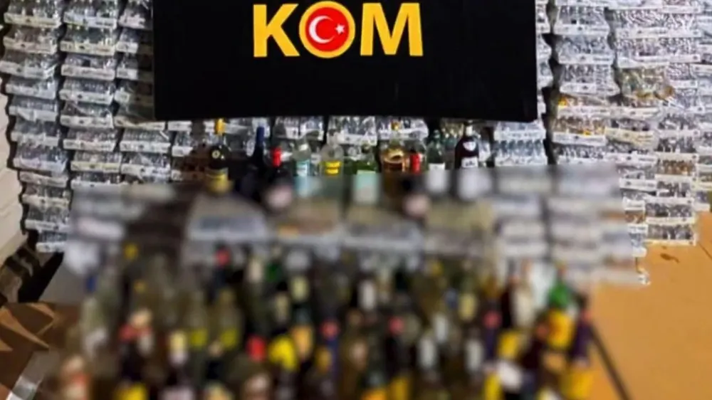 TÜM YURTTA KAÇAK İÇKİ OPERASYONU 
