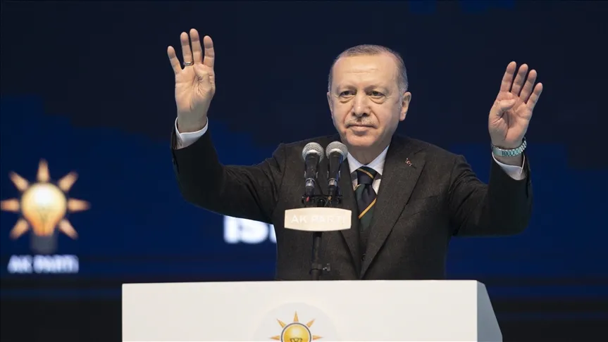 Cumhurbaşkanı Erdoğan, AK Parti Genel Başkanlığına yeniden seçildi