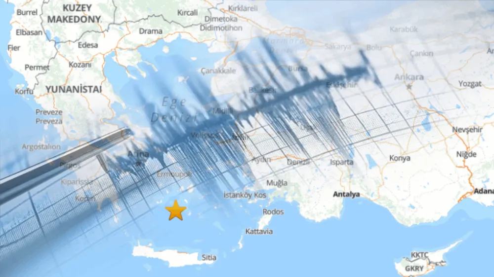 EGE DENİZİNDE DEPREM DURMUYOR