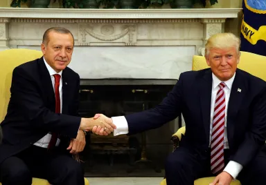 CUMHURBAŞKANI ERDOĞAN TRUMP İLE GÖRÜŞTÜ...