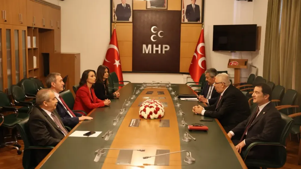 MHP ve DEM heyeti görüştü: Faydalı bir görüşme oldu açıklaması