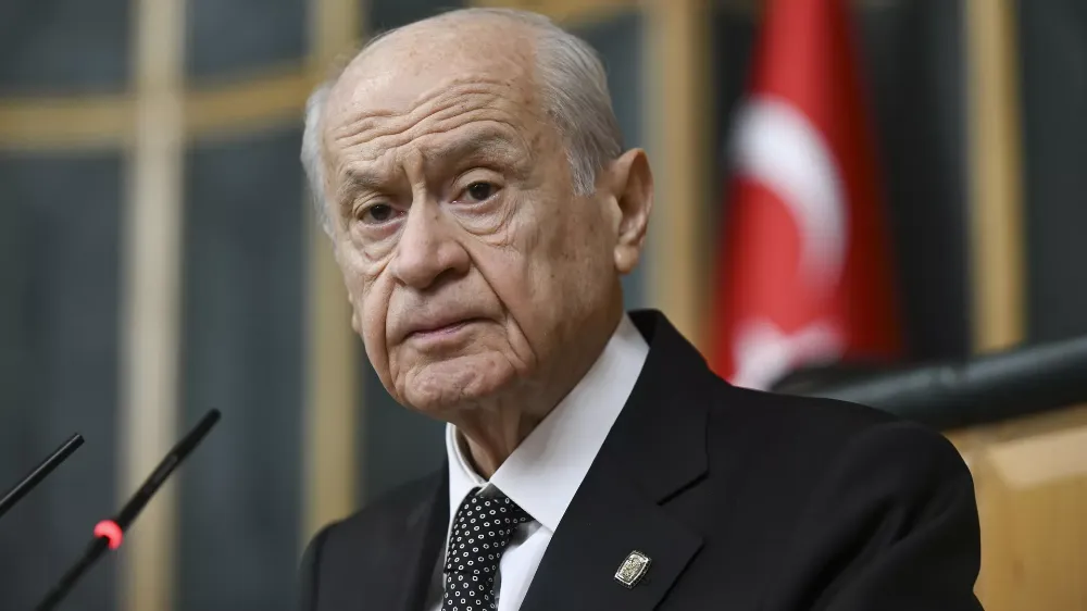 MHP LİDERİ BAHÇELİ