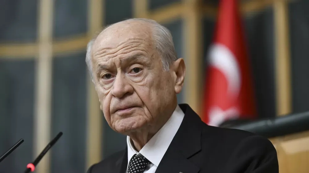 MHP LİDERİ BAHÇELİ