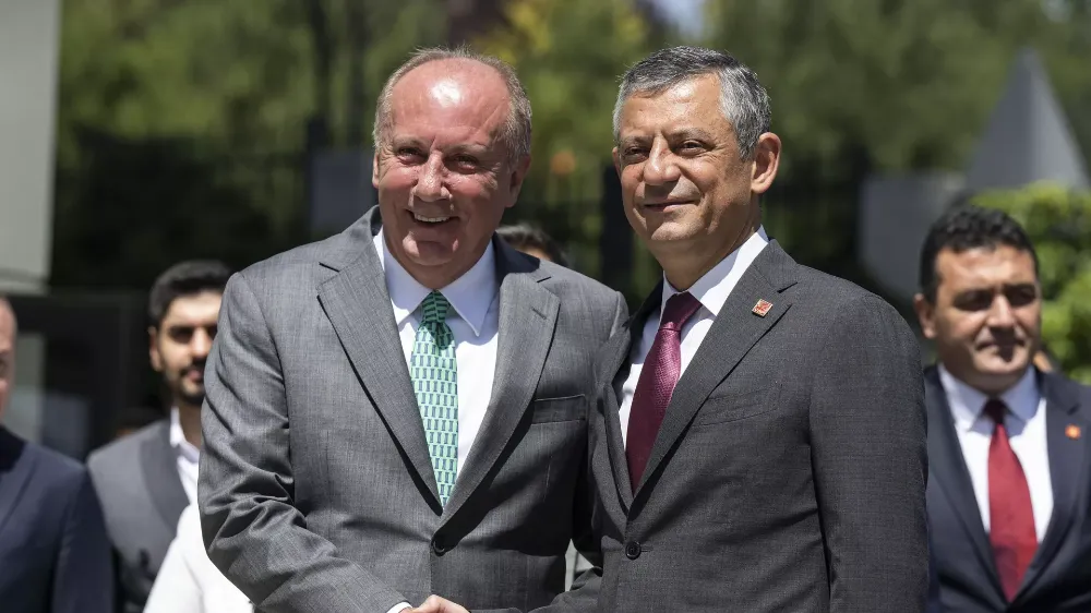 CHP GENEL BAŞKANI ÖZEL MUHARREM İNCE İLE BİR ARAYA GELDİ