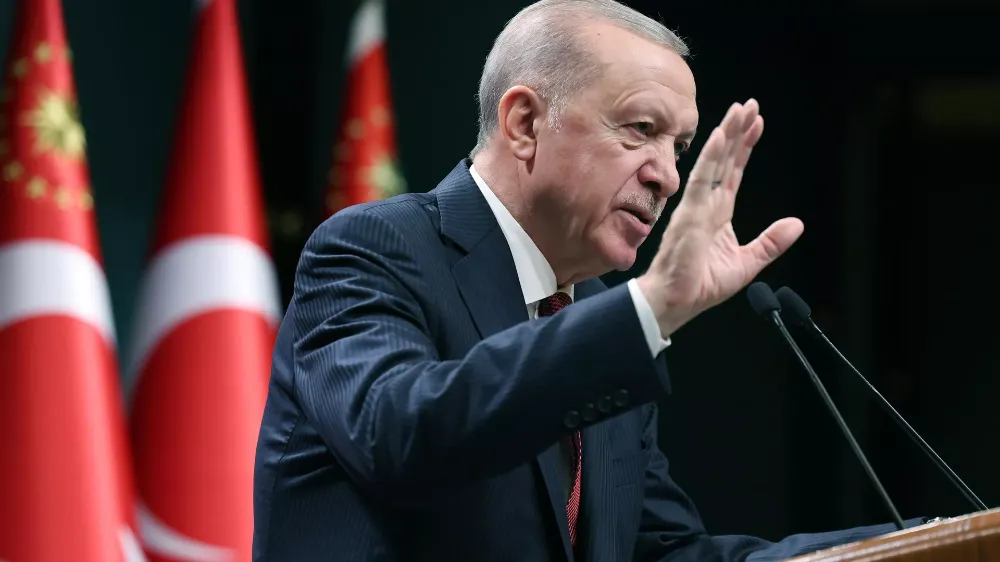 CUMHURBAŞKANI ERDOĞAN NEZDİNDE  KABİNE TOPLANIYOR