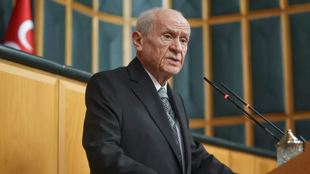 MHP LİDERİ BAHÇELİ