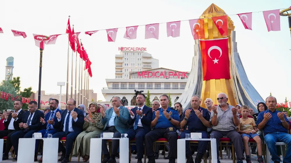 15 TEMMUZ ŞEHİTLERİ KEÇİÖREN’DE ANILDI