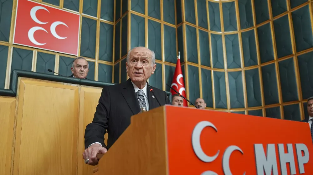 MHP LİDERİ BAHÇELİ