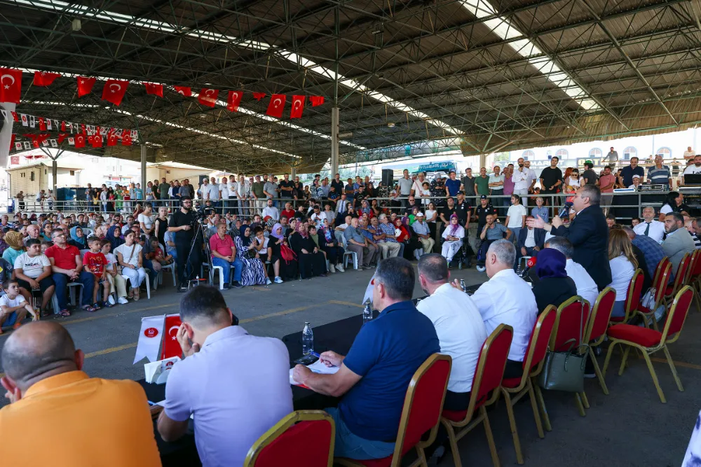 HALK MECLİSİ UFUKTEPE PAZAR ALANI’NDA KURULDU