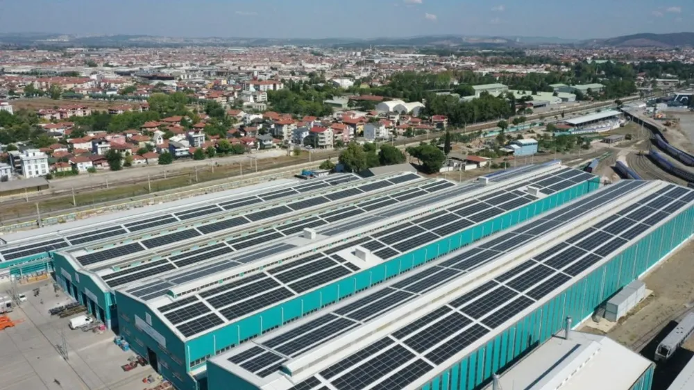MİLLİ HIZLI TREN GÜNEŞ ENERJİSİ İLE ÜRETİLİYOR