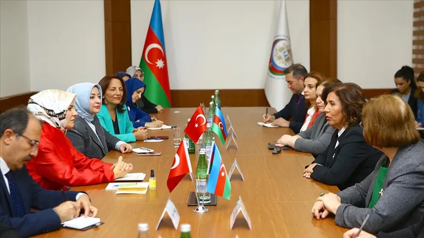 AİLE VE SOSYAL HİZMETLER BAKANI AZERBAYCAN HEYETİNİ KABUL ETTİ
